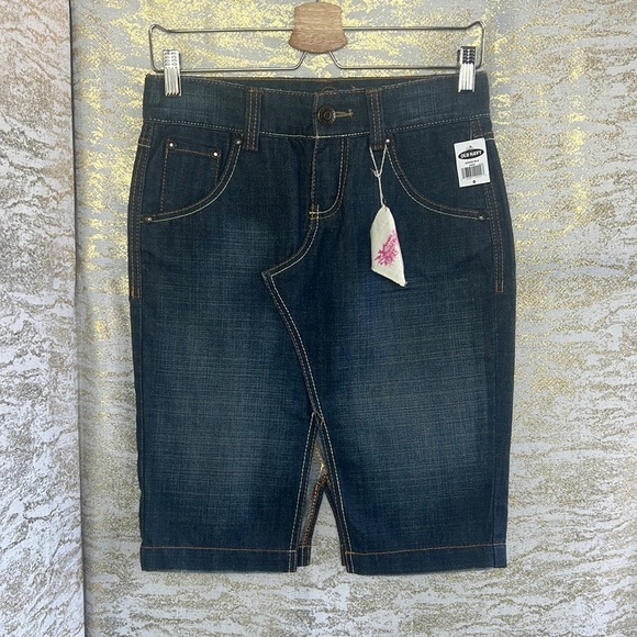 Old Navy Special Edition Women’s Dark Blue Denim Skirt Size 0 - Picture 2 of 14